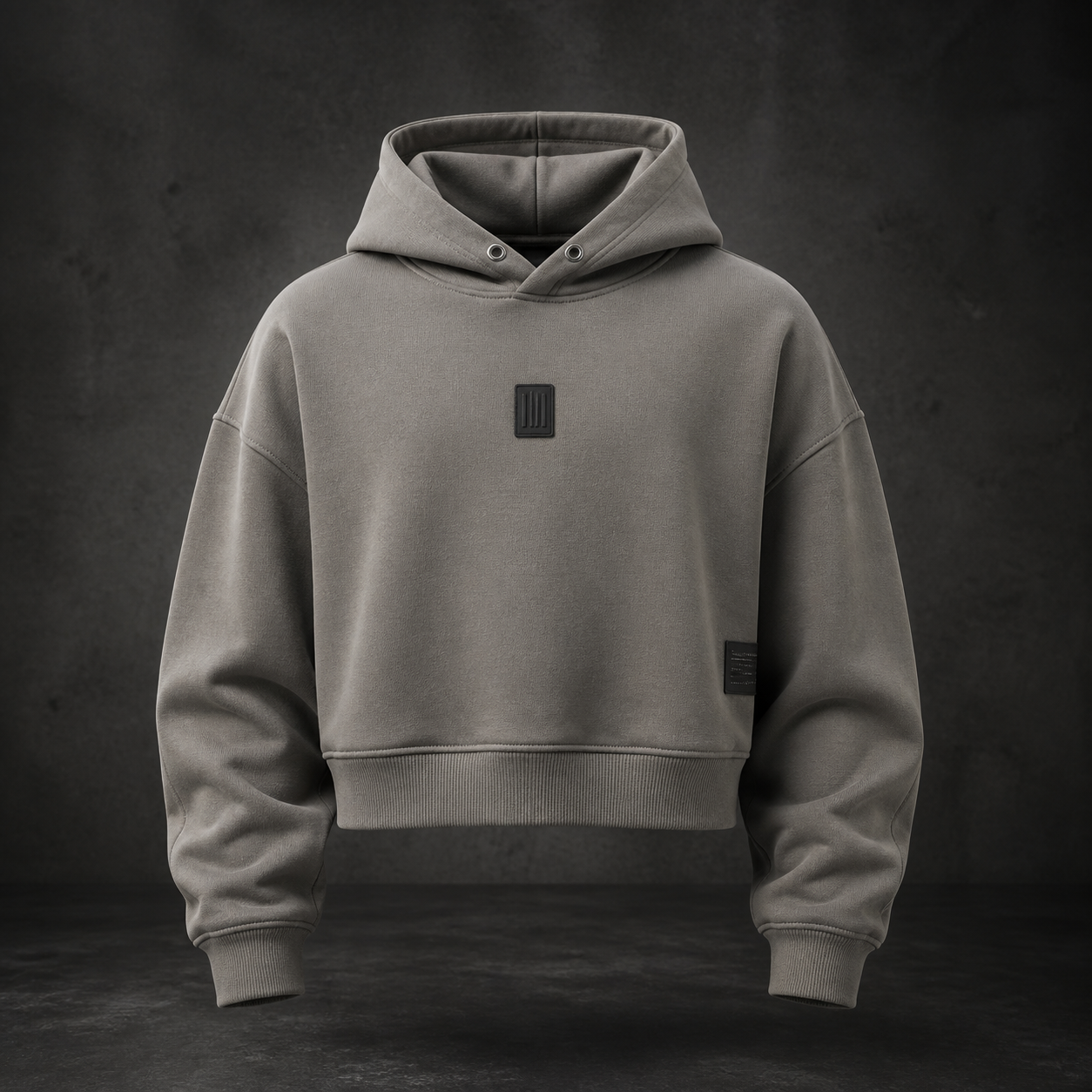 Cropped Box Hoodie